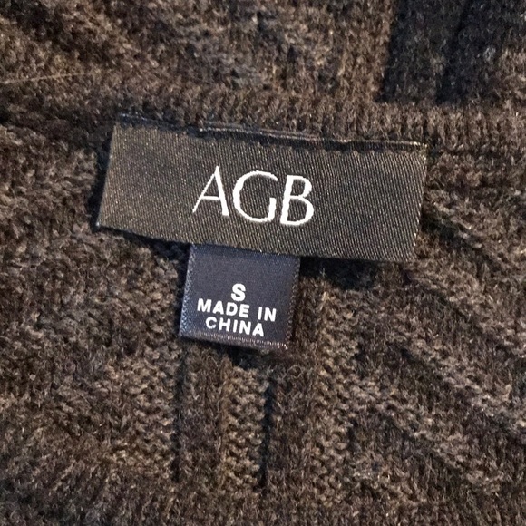 AGB BLACK SMALL LONG SLEEVED SWEATER - Picture 5 of 7